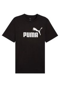 Puma - T-shirt Męski Logo ESS No.1. Kolor: czarny. Sport: turystyka piesza #1