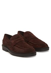 Jack & Jones - Jack&Jones Mokasyny Jfwdax 12275613 Brązowy. Kolor: brązowy. Materiał: zamsz, skóra