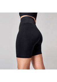 CASALL - Legginsy Casall Seamless Graphical Rib Bike. Kolor: czarny. Sport: fitness
