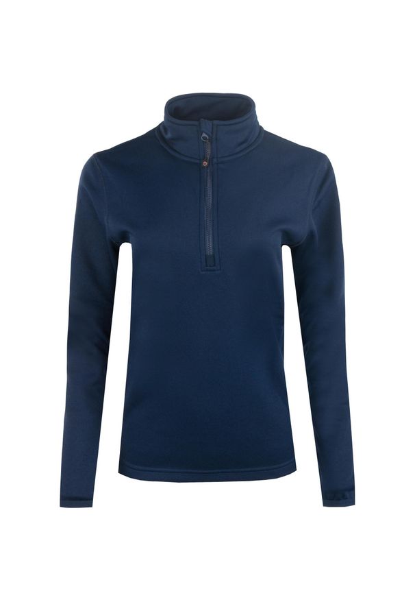 POWERLAYER - Bluza damska PlayerLayer 1/4 Zip Navy, roz. L. Kolor: niebieski. Materiał: poliester