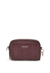 Guess Torebka HWQG95 08140 Bordowy. Kolor: czerwony. Materiał: skórzane