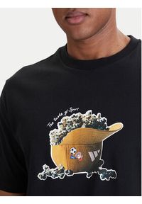 Adidas - adidas T-Shirt Snack Popcorn Graphic KD3928 Czarny Regular Fit. Kolor: czarny. Materiał: bawełna #2