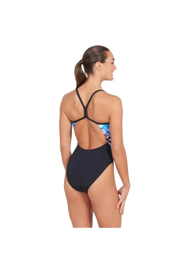 ZOGGS - Zoggs Astral Sprintback Swimsuit - Rozmiar 32. Kolor: wielokolorowy. Wzór: nadruk