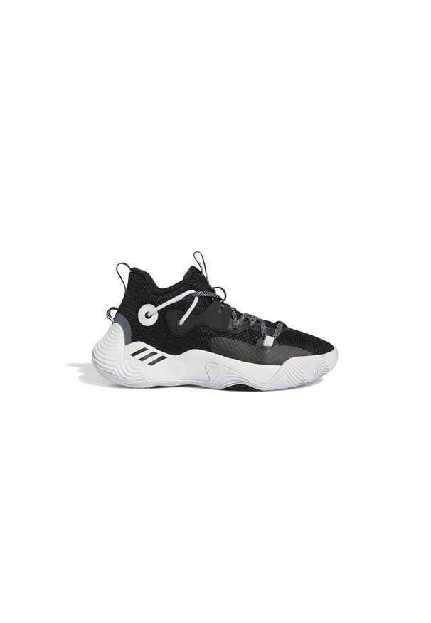 Buty sportowe do koszykówki Adidas HARDEN STEPBACK 3. Kolor: biały, czarny, wielokolorowy. Sport: koszykówka