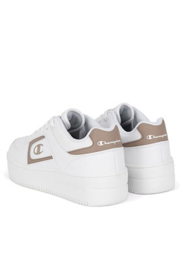 Champion Sneakersy FOUL PLAY PLAT ELEMENT BS S11744-WW016 Biały. Kolor: biały. Materiał: syntetyk