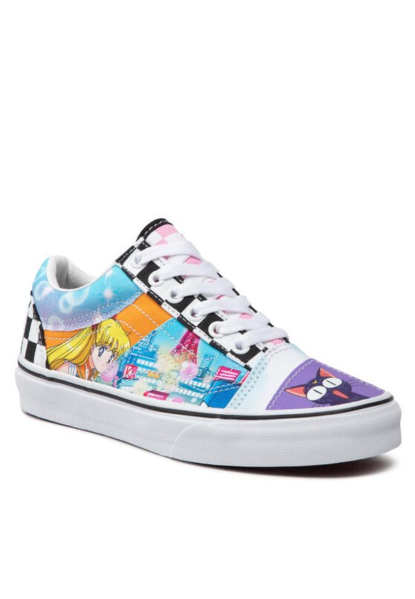 Vans Tenisówki Old Skool Patc VN0005U74481 Kolorowy. Materiał: materiał. Wzór: kolorowy