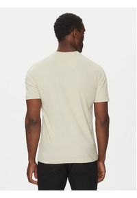 BOSS T-Shirt Logo 50538096 Beżowy Regular Fit. Kolor: beżowy. Materiał: bawełna #5