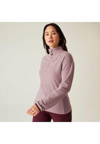 DARE 2B - Polar damski z suwakiem 1/4 Switch Up Dare 2b. Kolor: fioletowy. Materiał: polar. Sport: turystyka piesza #1