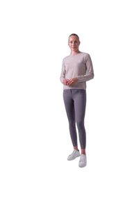 PS OF SWEDEN - Sweter z dzianiny z logo dla kobiet PS of Sweden. Kolor: beżowy. Materiał: dzianina. Sezon: zima #1