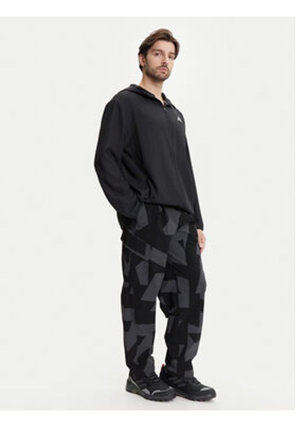 Adidas - adidas Spodnie outdoor Terrex Xploric Cargo JF3716 Czarny Loose Fit. Kolor: czarny. Materiał: syntetyk. Sport: outdoor