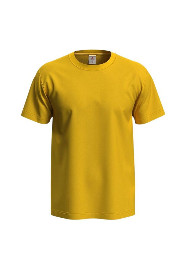 Stedman - Koszulka Unisex Dla Dorosłych Comfort Plain T-shirt. Kolor: żółty. Sport: turystyka piesza