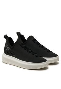 DKNY Sneakersy Jonas K4403462 Czarny. Kolor: czarny. Materiał: materiał #3