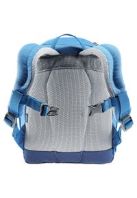 Plecak turystyczny dla dziecka Deuter Pico - aqua/wave. Kolor: niebieski, pomarańczowy, wielokolorowy. Styl: sportowy