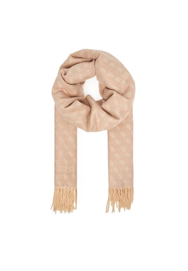 Guess Szalik AW5423 POL03 Różowy. Kolor: różowy. Materiał: materiał, wiskoza