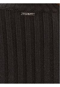 Liu Jo Sweter MF3223 MA95M Czarny Regular Fit. Kolor: czarny. Materiał: syntetyk #4