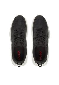 Hugo - HUGO Sneakersy Leon 50536270 Czarny. Kolor: czarny. Materiał: skóra #4