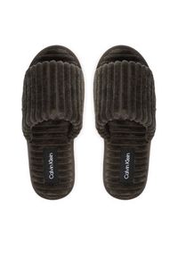Calvin Klein Jeans Kapcie YW0YW01915 Szary. Kolor: szary. Materiał: materiał