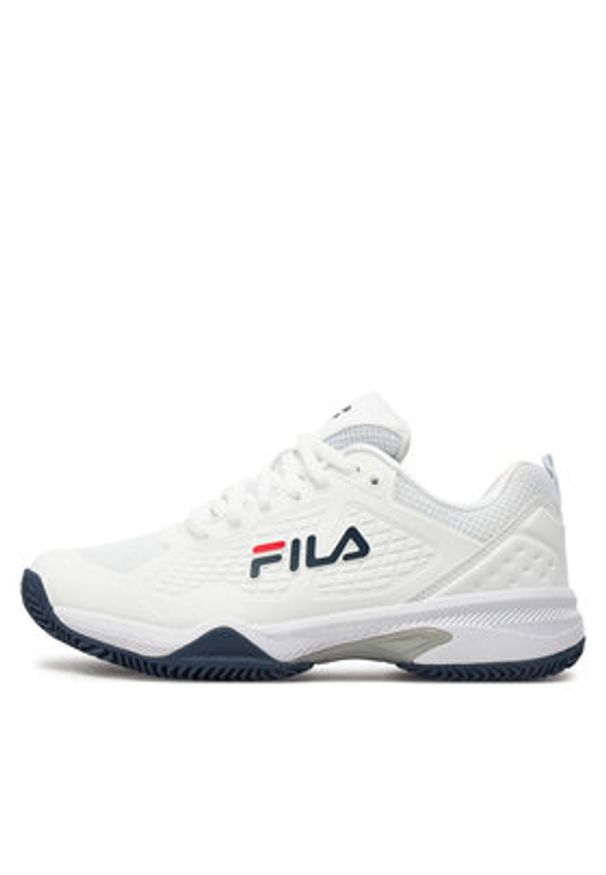 Fila Buty do tenisa Sabbia Lite 2 FTW23113 Biały. Kolor: biały. Materiał: materiał. Sport: tenis