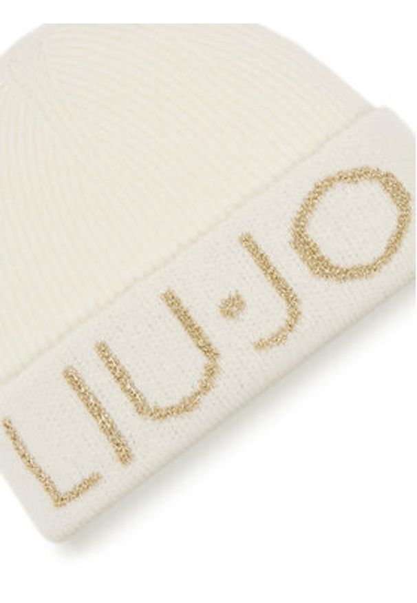 Liu Jo Czapka 2F5020 M0300 Écru. Materiał: akryl, materiał