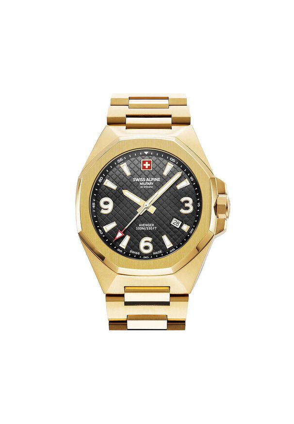 Zegarek Swiss Alpine Military. Kolor: złoty