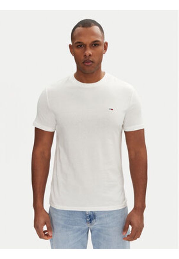 Tommy Jeans Komplet 2 t-shirtów DM0DM20687 Kolorowy Slim Fit. Materiał: bawełna. Wzór: kolorowy