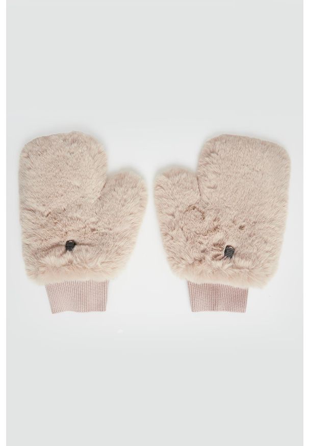 Rękawiczki damskie futrzane DIEGO M. Materiał: futro
