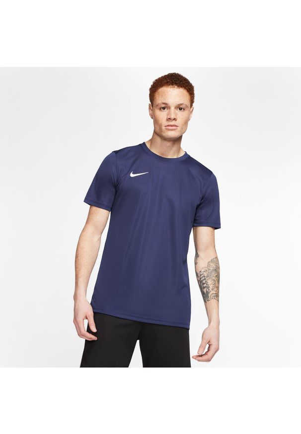 Koszulka treningowa męska Nike Park Vii. Kolor: niebieski. Długość rękawa: krótki rękaw. Długość: krótkie