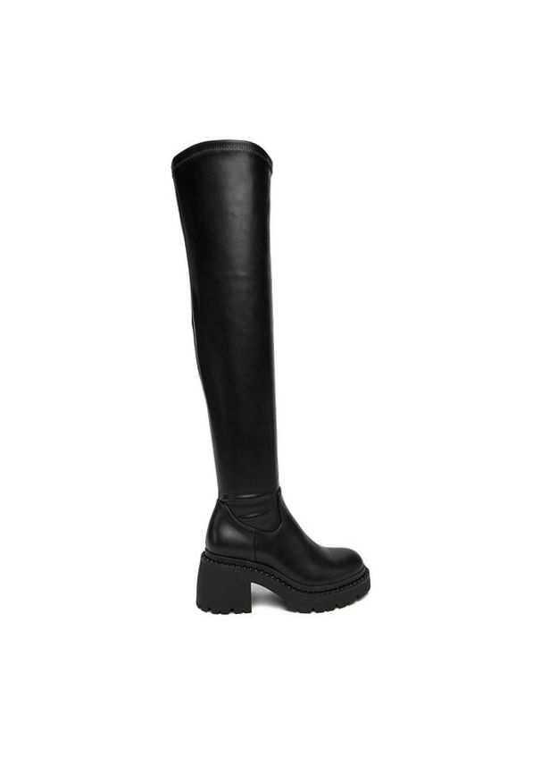 DeeZee Kozaki CEO-WS6575-02 Czarny. Kolor: czarny. Materiał: materiał