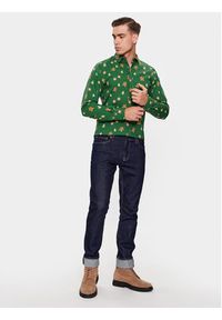 Only & Sons Koszula 22027330 Zielony Regular Fit. Kolor: zielony. Materiał: bawełna #3