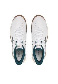 Asics Buty do tenisa Gel-Challenger 14 Clay 1041A449 Biały. Kolor: biały. Materiał: skóra. Sport: tenis