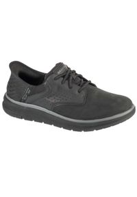 skechers - Buty sportowe Sneakersy męskie, Slip-Ins: Orell - Yates. Kolor: czarny. Sport: turystyka piesza