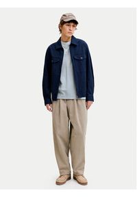 Jack & Jones T-Shirt Blucaleb 12293014 Błękitny Regular Fit. Kolor: niebieski. Materiał: bawełna #6