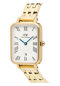 Daniel Wellington Zegarek Quadro DW00100861 Złoty. Kolor: złoty #5