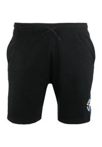 ZFOAM - Glemo ATHL DPT Balzo Męskie Szorty Bawełniane – Czarne. Kolor: niebieski, wielokolorowy, czarny. Materiał: bawełna. Długość: krótkie. Sezon: lato. Sport: fitness #1