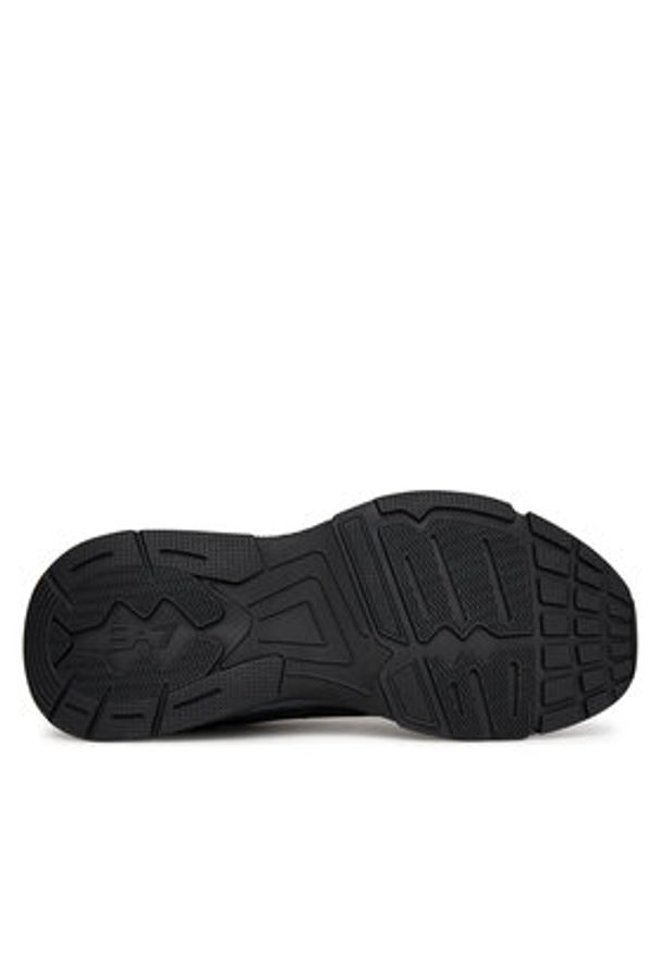 EA7 Emporio Armani Sneakersy X8X249 XK446 N543 Czarny. Kolor: czarny. Materiał: skóra
