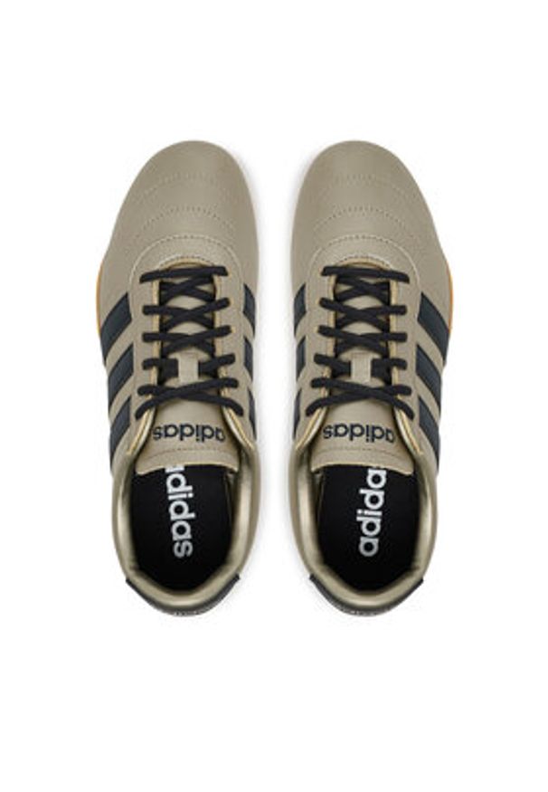 Adidas - adidas Sneakersy Grand Court Lo JQ9681 Złoty. Kolor: złoty. Materiał: skóra