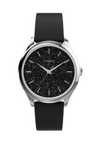 Timex zegarek TW2V01100 Celestial Opulence damski kolor srebrny. Kolor: srebrny