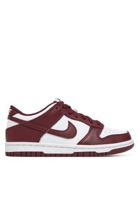 Nike Sneakersy Dunk Low (GS) FB9109 115 Biały. Kolor: biały. Materiał: skóra