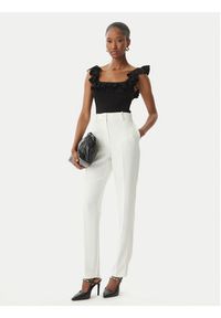 MICHAEL Michael Kors Bluzka MS661G033D Czarny Slim Fit. Kolor: czarny. Materiał: wiskoza #3