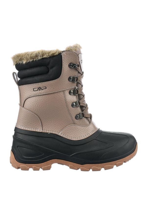 Śniegowce damskie CMP ATKA. Kolor: wielokolorowy, czarny, brązowy, beżowy. Sezon: zima. Styl: sportowy