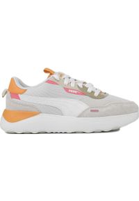 Buty sportowe damskie Puma Runtamed Platform. Kolor: beżowy. Obcas: na platformie