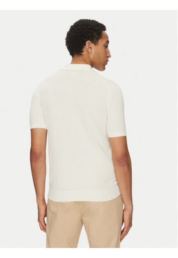 Robe di Kappa Polo Robe Giovani 65121IW Écru Regular Fit. Typ kołnierza: polo. Materiał: syntetyk