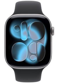 APPLE - Apple Watch 11 46 mm GPS S/M tumsi peleka - Viedpulkstenis Series 11 GPS MEV04ET/A (195950463033)