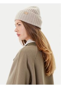 Weekend Max Mara Czapka Ritmo 2525576035 Beżowy. Kolor: beżowy. Materiał: wełna, materiał #3