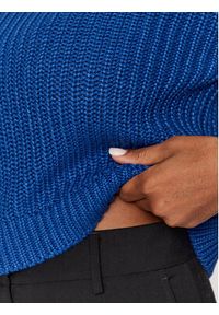 Vero Moda Sweter 10291736 Niebieski Regular Fit. Kolor: niebieski. Materiał: bawełna