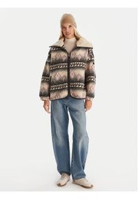 Roxy Polar Feels Like Winter ERJJK03676 Beżowy Regular Fit. Kolor: beżowy. Materiał: syntetyk #3