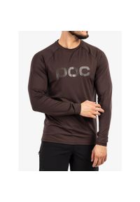 Bluza rowerowa męska POC Reform Enduro Jersey. Kolor: brązowy. Materiał: jersey #1