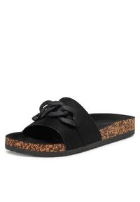 DeeZee Klapki WSLS19-20 Czarny. Kolor: czarny. Materiał: materiał #5