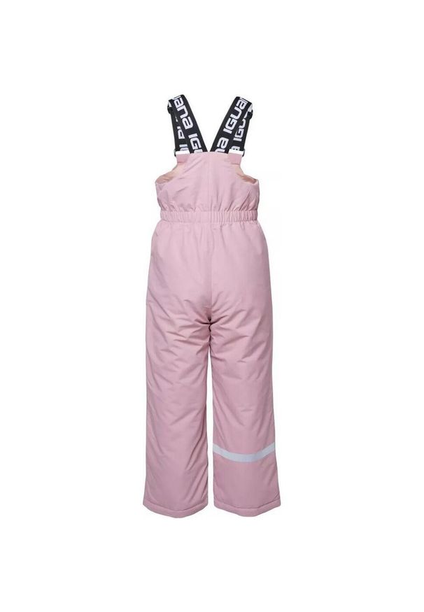Iguana - Spodnie Narciarskie Oski Dla Dzieci. Kolor: różowy. Sezon: zima. Sport: narciarstwo