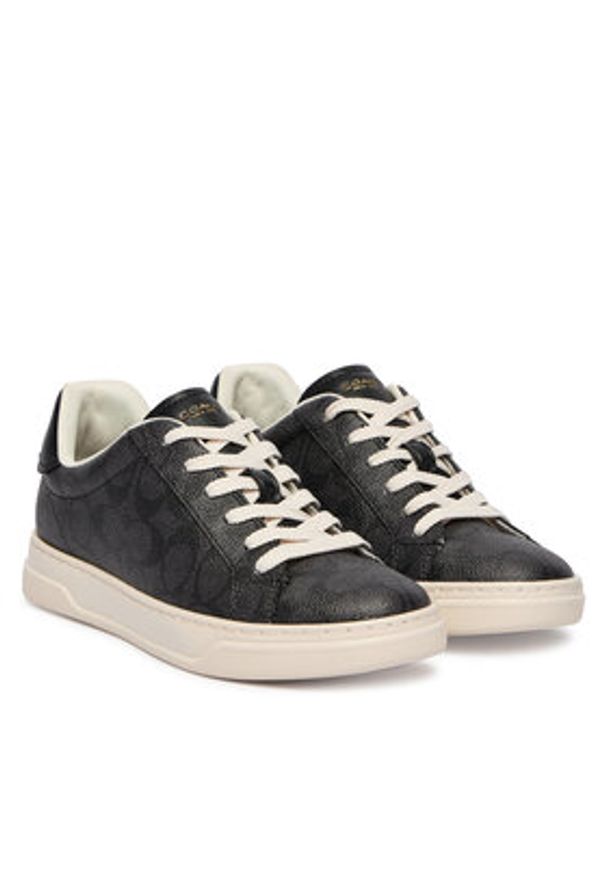 Coach Sneakersy CCN67 Czarny. Kolor: czarny. Materiał: skóra